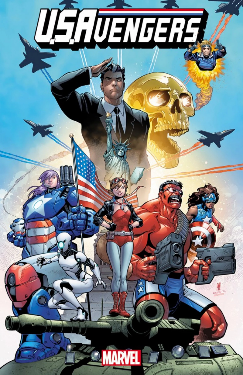 Illustration for article titled Marvelâs Next Avengers Team Is Gonna Be as Patriotic as Fuck